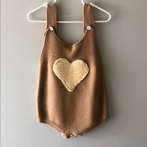 Kira Hawaii toddler knit romper